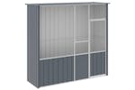 Bird Cage Anthracite 215x78x200 Cm Galvanised Steel Bird Cage Anthracite 215x78x200 Cm Galvanised Steel