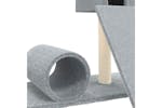 Cat Tree With Sisal Scratching Post Light Grey 59 Cm Cat Tree With Sisal Scratching Post Light Grey 59 Cm