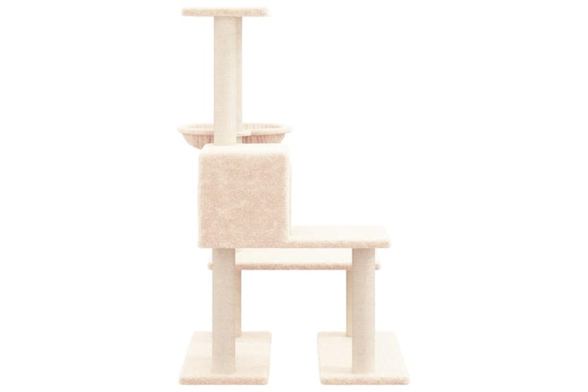 Cat Tree With Sisal Scratching Posts Cream 945 Cm Cat Tree With Sisal Scratching Posts Cream 945 Cm