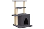 Cat Tree With Sisal Scratching Posts Dark Grey 835 Cm Cat Tree With Sisal Scratching Posts Dark Grey 835 Cm