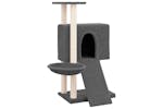 Cat Tree With Sisal Scratching Posts Dark Grey 96 Cm Cat Tree With Sisal Scratching Posts Dark Grey 96 Cm