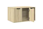 Cat Litter Box Enclosure Sonoma Oak 80x50x45 Cm Engineered Wood Cat Litter Box Enclosure Sonoma Oak 80x50x45 Cm Engineered Wood