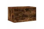Cat Litter Box Enclosure Smoked Oak 80x50x45 Cm Engineered Wood Cat Litter Box Enclosure Smoked Oak 80x50x45 Cm Engineered Wood