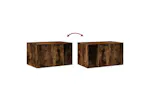 Cat Litter Box Enclosure Smoked Oak 80x50x45 Cm Engineered Wood Cat Litter Box Enclosure Smoked Oak 80x50x45 Cm Engineered Wood