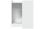 Cat Litter Box Enclosure White 42x42x51 Cm Engineered Wood Cat Litter Box Enclosure White 42x42x51 Cm Engineered Wood