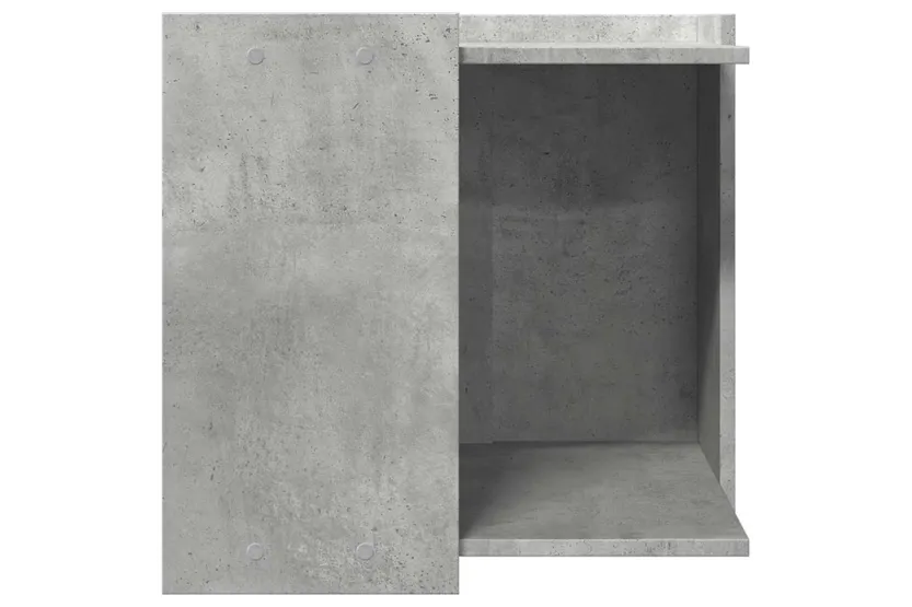 Cat Litter Box Enclosure Concrete Grey 53x53x51 Cm Engineered Wood Cat Litter Box Enclosure Concrete Grey 53x53x51 Cm Engineered Wood