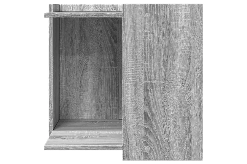 Cat Litter Box Enclosure Grey Sonoma 53x53x51 Cm Engineered Wood Cat Litter Box Enclosure Grey Sonoma 53x53x51 Cm Engineered Wood