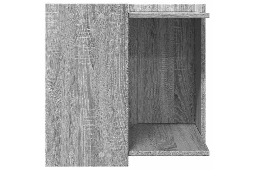 Cat Litter Box Enclosure Grey Sonoma 53x53x51 Cm Engineered Wood Cat Litter Box Enclosure Grey Sonoma 53x53x51 Cm Engineered Wood