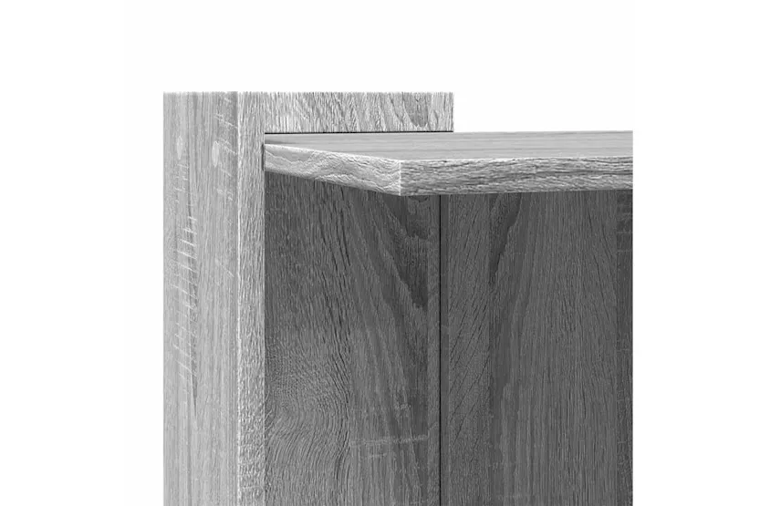 Cat Litter Box Enclosure Grey Sonoma 53x53x51 Cm Engineered Wood Cat Litter Box Enclosure Grey Sonoma 53x53x51 Cm Engineered Wood