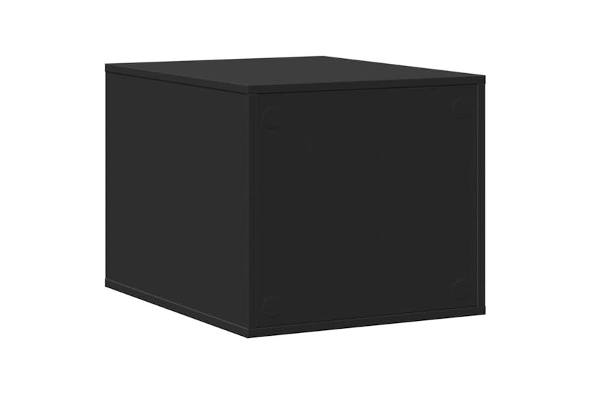 Cat Litter Box Enclosure Black 47x59x42 Cm Engineered Wood Cat Litter Box Enclosure Black 47x59x42 Cm Engineered Wood