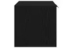 Cat Litter Box Enclosure Black Oak 60x40x40 Cm Engineered Wood Cat Litter Box Enclosure Black Oak 60x40x40 Cm Engineered Wood