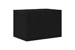 Cat Litter Box Enclosure Black Oak 60x40x40 Cm Engineered Wood Cat Litter Box Enclosure Black Oak 60x40x40 Cm Engineered Wood