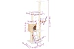 Cat Tree With Sisal Scratching Post Seagrass Cat Tree With Sisal Scratching Post Seagrass