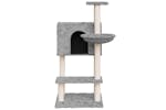 Cat Tree With Sisal Scratching Posts Light Grey 1085 Cm Cat Tree With Sisal Scratching Posts Light Grey 1085 Cm