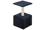 Cat Tree With Sisal Scratching Post 55 Cm Dark Blue Cat Tree With Sisal Scratching Post 55 Cm Dark Blue