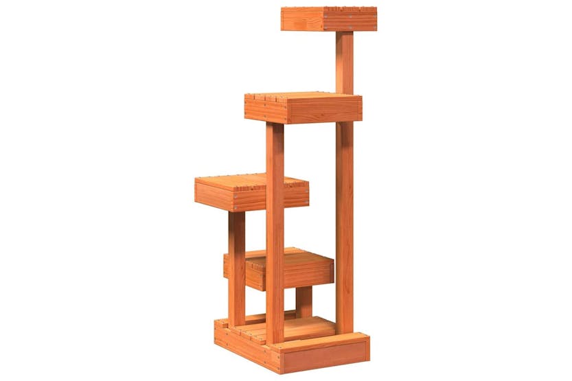 Cat Tree Wax Brown 455x49x103 Cm Solid Wood Pine Cat Tree Wax Brown 455x49x103 Cm Solid Wood Pine