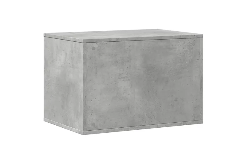 Cat Litter Box Enclosure Concrete Grey 60x40x40 Cm Engineered Wood Cat Litter Box Enclosure Concrete Grey 60x40x40 Cm Engineered Wood