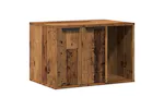 Cat Litter Box Enclosure Old Wood 60x40x40 Cm Engineered Wood Cat Litter Box Enclosure Old Wood 60x40x40 Cm Engineered Wood