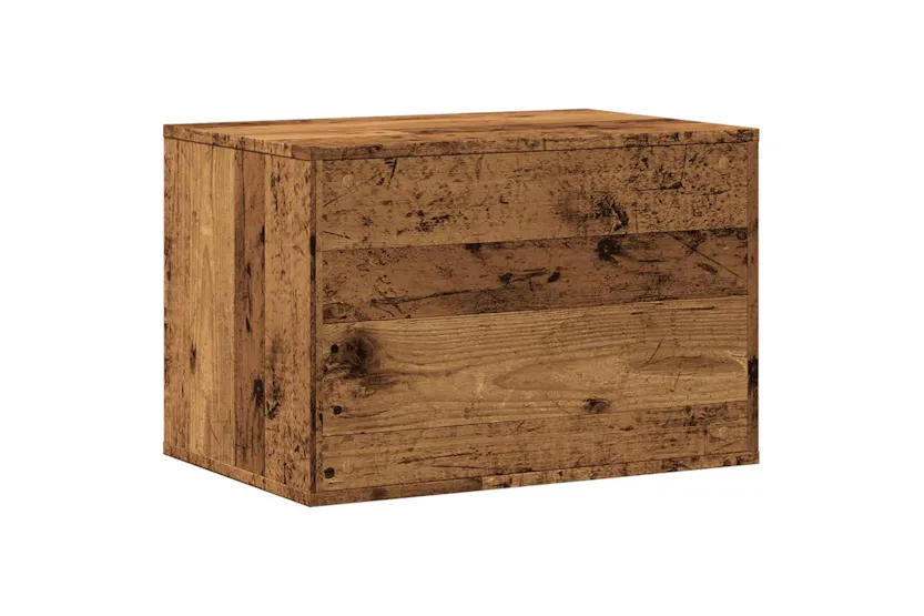 Cat Litter Box Enclosure Old Wood 60x40x40 Cm Engineered Wood Cat Litter Box Enclosure Old Wood 60x40x40 Cm Engineered Wood