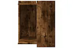 Cat Litter Box Enclosure Smoked Oak 42x42x51 Cm Engineered Wood Cat Litter Box Enclosure Smoked Oak 42x42x51 Cm Engineered Wood