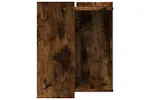 Cat Litter Box Enclosure Smoked Oak 42x42x51 Cm Engineered Wood Cat Litter Box Enclosure Smoked Oak 42x42x51 Cm Engineered Wood