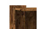 Cat Litter Box Enclosure Smoked Oak 42x42x51 Cm Engineered Wood Cat Litter Box Enclosure Smoked Oak 42x42x51 Cm Engineered Wood