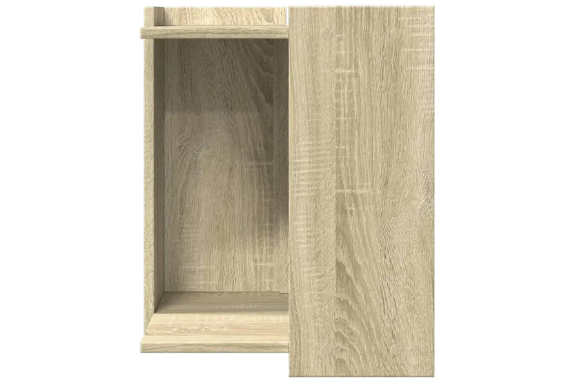 Cat Litter Box Enclosure Sonoma Oak 42x42x51 Cm Engineered Wood Cat Litter Box Enclosure Sonoma Oak 42x42x51 Cm Engineered Wood