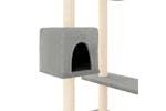 Cat Tree With Scratching Posts Light Grey 82 Cm Cat Tree With Scratching Posts Light Grey 82 Cm