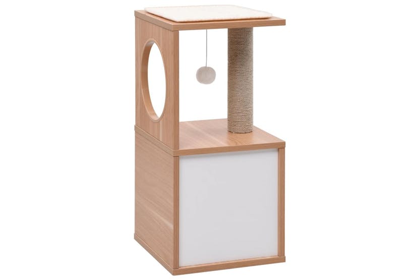 Cat Tree With Sisal Scratching Mat 60 Cm Cat Tree With Sisal Scratching Mat 60 Cm