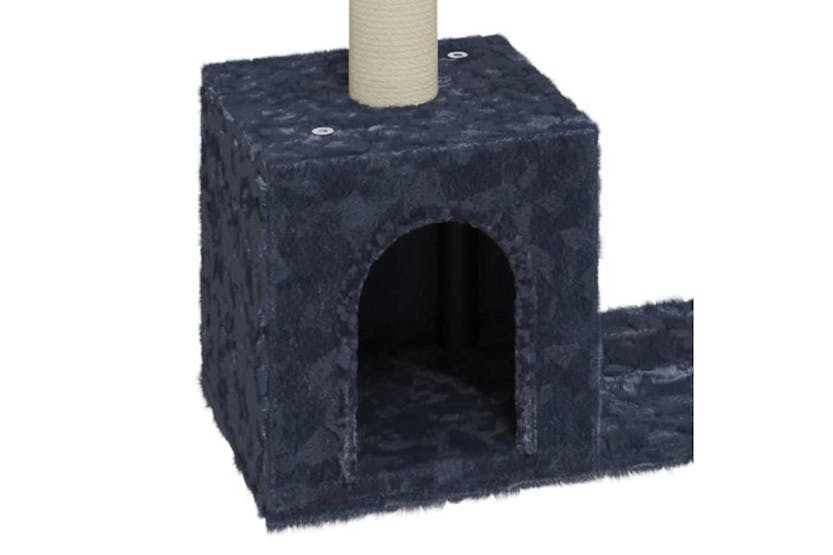 Cat Tree With Sisal Scratching Posts Dark Grey 60 Cm Cat Tree With Sisal Scratching Posts Dark Grey 60 Cm