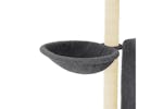 Cat Tree With Sisal Scratching Posts Dark Grey 965 Cm Cat Tree With Sisal Scratching Posts Dark Grey 965 Cm