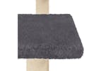 Cat Scratching Posts With Platforms Dark Grey 985 Cm Cat Scratching Posts With Platforms Dark Grey 985 Cm