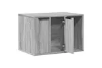 Cat Litter Box Enclosure Grey Sonoma 60x40x40 Cm Engineered Wood Cat Litter Box Enclosure Grey Sonoma 60x40x40 Cm Engineered Wood