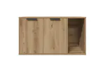 Cat Litter Box Enclosure Artisian Oak 80x50x45 Cm Engineered Wood Cat Litter Box Enclosure Artisian Oak 80x50x45 Cm Engineered Wood