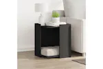 Cat Litter Box Enclosure Black 42x42x51 Cm Engineered Wood Cat Litter Box Enclosure Black 42x42x51 Cm Engineered Wood