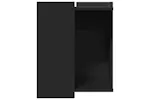 Cat Litter Box Enclosure Black 42x42x51 Cm Engineered Wood Cat Litter Box Enclosure Black 42x42x51 Cm Engineered Wood