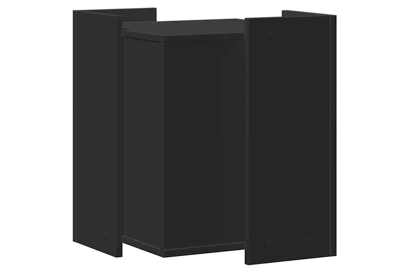 Cat Litter Box Enclosure Black 42x42x51 Cm Engineered Wood Cat Litter Box Enclosure Black 42x42x51 Cm Engineered Wood