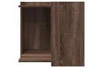 Cat Litter Box Enclosure Brown Oak 53x53x51 Cm Engineered Wood Cat Litter Box Enclosure Brown Oak 53x53x51 Cm Engineered Wood