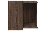 Cat Litter Box Enclosure Brown Oak 53x53x51 Cm Engineered Wood Cat Litter Box Enclosure Brown Oak 53x53x51 Cm Engineered Wood