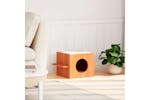 Cat House Wax Brown 51x35x30 Cm Solid Wood Pine Cat House Wax Brown 51x35x30 Cm Solid Wood Pine
