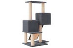 Cat Tree With Sisal Scratching Posts Dark Grey 82 Cm Cat Tree With Sisal Scratching Posts Dark Grey 82 Cm