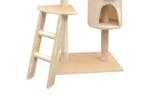Cat Tree With Sisal Scratching Posts 150 Cm Beige Cat Tree With Sisal Scratching Posts 150 Cm Beige