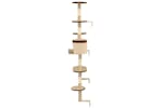 Cat Tree With Sisal Scratching Posts Wall Mounted 194 Cm Cat Tree With Sisal Scratching Posts Wall Mounted 194 Cm