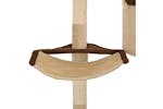 Cat Tree With Sisal Scratching Posts Wall Mounted 194 Cm Cat Tree With Sisal Scratching Posts Wall Mounted 194 Cm