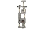 Cat Tree With Sisal Scratching Posts 170 Cm Grey Cat Tree With Sisal Scratching Posts 170 Cm Grey