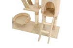 Cat Tree With Sisal Scratching Posts 230-250 Cm Beige Cat Tree With Sisal Scratching Posts 230-250 Cm Beige