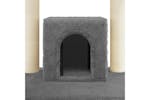 Cat Tree With Sisal Scratching Posts Dark Grey 110 Cm Cat Tree With Sisal Scratching Posts Dark Grey 110 Cm