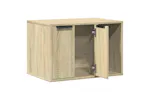 Cat Litter Box Enclosure Sonoma Oak 60x40x40 Cm Engineered Wood Cat Litter Box Enclosure Sonoma Oak 60x40x40 Cm Engineered Wood