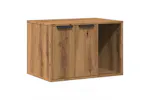 Cat Litter Box Enclosure Artisian Oak 60x40x40 Cm Engineered Wood Cat Litter Box Enclosure Artisian Oak 60x40x40 Cm Engineered Wood