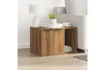 Cat Litter Box Enclosure Artisian Oak 60x40x40 Cm Engineered Wood Cat Litter Box Enclosure Artisian Oak 60x40x40 Cm Engineered Wood
